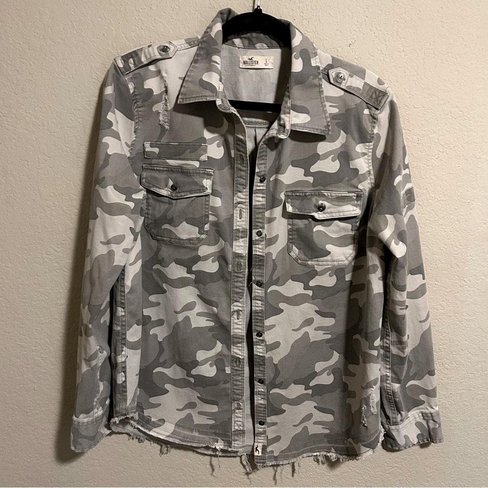 Holster California LG women’s cameo, ragged light weight jacket round neck